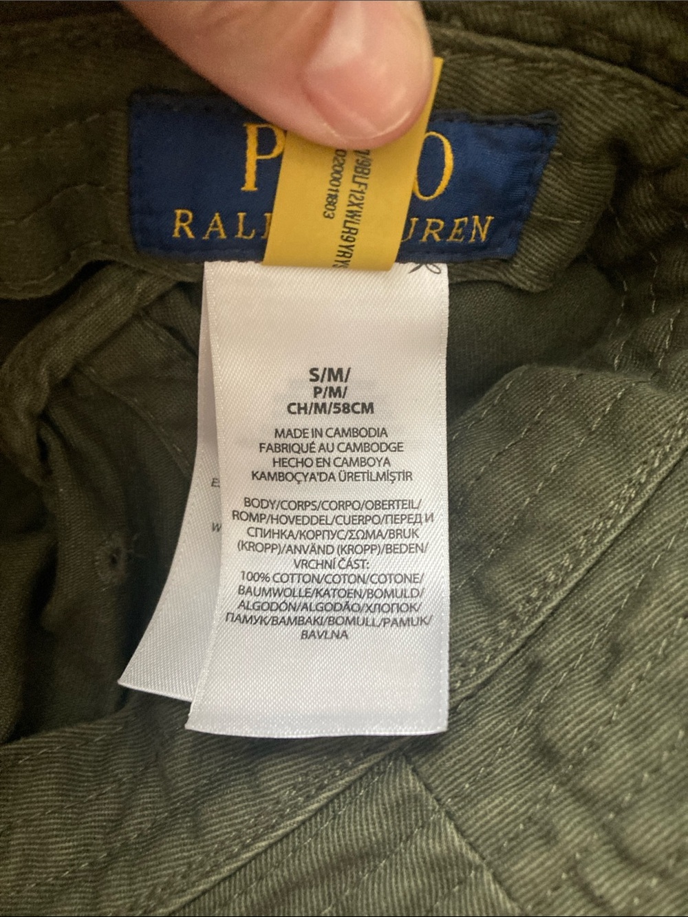 Polo Kids Polo Bear Chino Bucket Hat - Picture 2 of 7